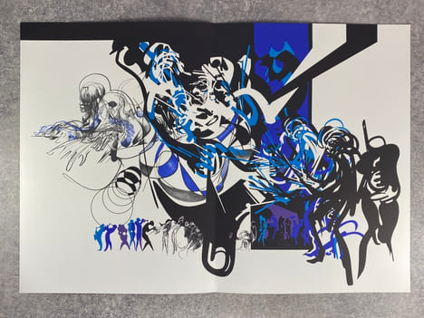 JAZZ. ILLUSTRE PAR RAYMOND MORETTI. TEXTE DE FRANK TENOT, AVEC UN POEME DE CLAUDE NOUGARO ET LA COLLABORATION DE MICHEL LEGRAND ET DANIEL FILIPACCHI. ...