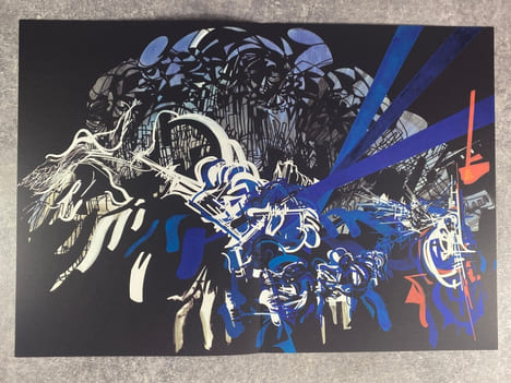 JAZZ. ILLUSTRE PAR RAYMOND MORETTI. TEXTE DE FRANK TENOT, AVEC UN POEME DE CLAUDE NOUGARO ET LA COLLABORATION DE MICHEL LEGRAND ET DANIEL FILIPACCHI. ...