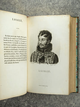 PORTRAITS DES GENERAUX FRANCAIS, FAISANT SUITE AUX VICTOIRES ET CONQUETES DES FRANCAIS. . undefined