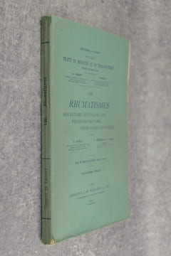 RHUMATISMES. RHUMATISME ARTICULAIRE AIGU. PSEUDO-RHUMATISMES. RHUMATISMES CHRONIQUES. PAR MM. F. WIDAL, AGREGE A LA FACULTE DE MEDECINE DE PARIS, ...
