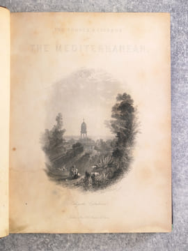 LES ILES ET LES BORDS DE LA MEDITERRANEE. COMPRENANT LA SICILE ET LA COTE DE BARBARIE, ETC. ILLUSTRES D'APRES LES DESSINS PRIS SUR LES LIEUX, PAR W. ...