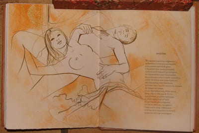 TOI ET MOI. L'HISTOIRE D'UN AMOUR EN TRENTE-TROIS POEMES ILLUSTRES DE LITHOGRAPHIES ORIGINALES DE VALADIE.