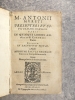 M. ANTONII MURETI PRESBYTERI ET CIVIS ROMANI COMMENTARII IN QUINQUE LIBROS ANNALIUM CORNELII TACITI. EJUSDEM IN SALUSTIUM NOTAE. ACCESSIT ANONYMI ...