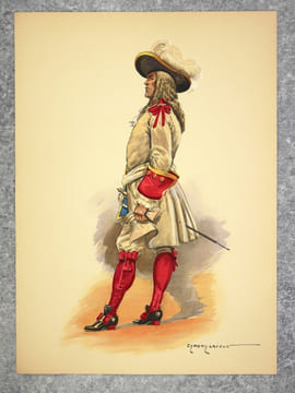 LE LYS, L’ANCRE ET LA CROIX. LES REGIMENTS QUI CONSTRUISIRENT L’EMPIRE D’OUTRE-MER. 1665-1786. INTRODUCTION DE PIERRE MAC ORLAN. ILLUSTRATIONS ...