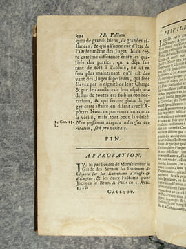 SENTIMENS DE CLEANTE SUR LES ENTRETIENS D’ARISTE ET D’EUGENE. PAR M. BARBIER D’AUCOUR, DE L’ACADEMIE FRANCOISE. QUATRIEME EDITION REVUE ET CORRIGEE, ...
