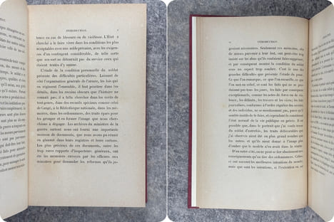 LA VIE MILITAIRE SOUS L’ANCIEN REGIME. * LES SOLDATS. ** LES OFFICIERS. . BABEAU ALBERT (1835-1914). 