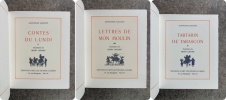 CONTES DU LUNDI. LETTRES DE MON MOULIN. TARTARIN DE TARASCON. ILLUSTRATIONS DE HENRY LEMARIE. . DAUDET ALPHONSE (1840-1897). 