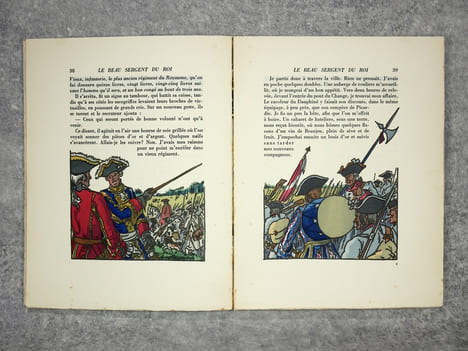 LE BEAU SERGENT DU ROI. ILLUSTRATIONS DE GUY ARNOUX. . BERAUD HENRI. (1885-1958). 