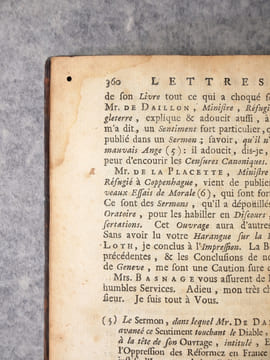 LETTRES CHOISIES DE MONSIEUR BAYLE, AVEC DES REMARQUES.. BAYLE PIERRE (1647-1706).