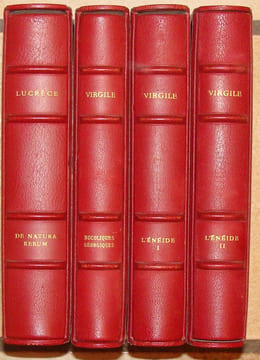 OEUVRES. TRADUCTION DE MARIO MEUNIER. . LUCRECE. (VERS 98-55 AVANT J.C.). VIRGILE. (VERS 70-19 AVANT J.C.)