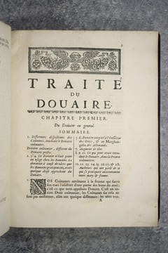 TRAITEZ DU DOUAIRE, ET DE LA GARDE NOBLE ET BOURGEOISE, QU'ON APPELLE BAIL EN PLUSIEURS COUSTUMES. PAR ME PHILIPPE DE RENUSSON, AVOCAT EN PARLEMENT.. ...