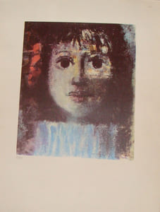 VISAGE DE FILLETTE.