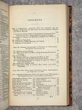 THE COMPANION TO THE ALMANAC, OR YEAR-BOOK OF GENERAL INFORATION FOR 1839 (AND 1841). CONTAINING: I. INFORMATION CONNECTED WITH THE CALENDAR AND THE ...