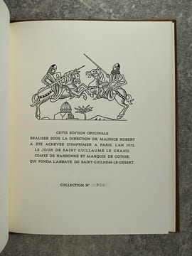 LES POEMES EPIQUES. GIRART DE ROUSSILLON. LES QUATRE FILS AIMON. LA CROISADE ALBIGEOISE. GUILLAUME D'ORANGE. ILLUSTRATIONS ORIGINALES DE FONTANAROSA. ...