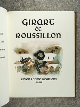 LES POEMES EPIQUES. GIRART DE ROUSSILLON. LES QUATRE FILS AIMON. LA CROISADE ALBIGEOISE. GUILLAUME D'ORANGE. ILLUSTRATIONS ORIGINALES DE FONTANAROSA. ...