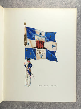LES DRAPEAUX DE LA GARDE NATIONALE DE PARIS EN 1789. . LACHOUQUE HENRY, COMMANDANT. 