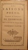 LES SAISONS, POEMES. TRADUIT DE L'ANGLOIS DE THOMPSON, ORNE DE FIGURES EN TAILLE-DOUCE.. THOMSON JAMES (1700-1748).