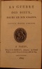 LA GUERRE DES DIEUX, POEME EN DIX CHANTS. NOUVELLE EDITION COMPLETE.. PARNY. (EVARISTE DE. 1753-1814).