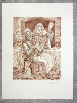 LE ROMAN DE TRISTAN ET YSEUT. RENOUVELE PAR JOSEPH BEDIER. BURINS ORIGINAUX DE MARC DAUTRY. . undefined