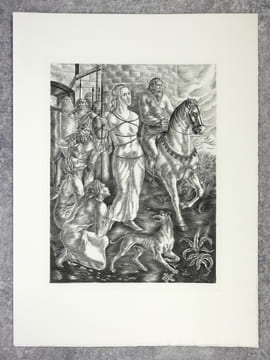 LE ROMAN DE TRISTAN ET YSEUT. RENOUVELE PAR JOSEPH BEDIER. BURINS ORIGINAUX DE MARC DAUTRY. . undefined