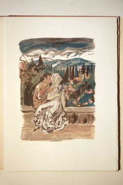 DU SANG, DE LA VOLUPTE ET DE LA MORT. LITHOGRAPHIES DE YVES BRAYER.. BARRES MAURICE (1862-1923).