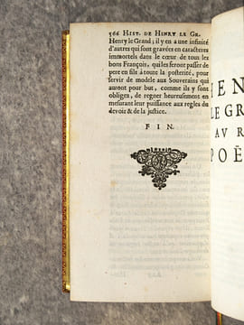 HISTOIRE DU ROY HENRY LE GRAND. COMPOSEE PAR MESSIRE HARDOUIN DE PEREFIXE, ARCHEVESQ. DE PARIS, CY-DEVANT PRECEPTEUR DU ROY. . PEREFIXE. (HARDOUIN DE ...