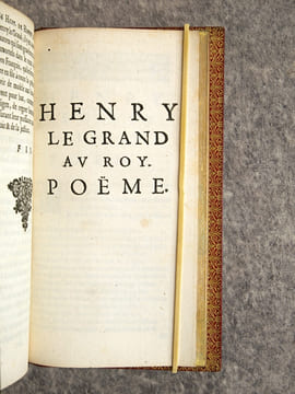 HISTOIRE DU ROY HENRY LE GRAND. COMPOSEE PAR MESSIRE HARDOUIN DE PEREFIXE, ARCHEVESQ. DE PARIS, CY-DEVANT PRECEPTEUR DU ROY. . PEREFIXE. (HARDOUIN DE ...
