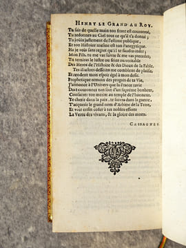 HISTOIRE DU ROY HENRY LE GRAND. COMPOSEE PAR MESSIRE HARDOUIN DE PEREFIXE, ARCHEVESQ. DE PARIS, CY-DEVANT PRECEPTEUR DU ROY. . PEREFIXE. (HARDOUIN DE ...