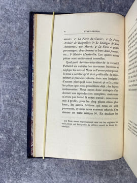 NOUVEAU RECUEIL DE FARCES FRANCAISES DES XV° ET XVI° SIECLES, PUBLIE D’APRES UN VOLUME UNIQUE APPARTENANT A LA BIBLIOTHEQUE ROYALE DE COPENHAGUE, PAR ...