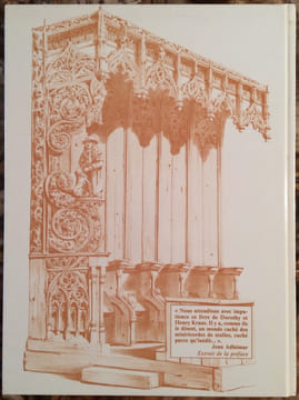 LE MONDE CACHE DES MISERICORDES. SUIVI DU REPERTOIRE DE 400 STALLES D'EGLISE EN FRANCE. TEXTE TRADUIT DE L'ANGLAIS PAR SOLANGE SCHNALL.. KRAUS DOROTHY ...