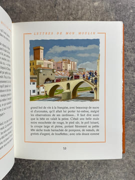 CONTES DU LUNDI. LETTRES DE MON MOULIN. TARTARIN DE TARASCON. ILLUSTRATIONS DE HENRY LEMARIE. . DAUDET ALPHONSE (1840-1897). 