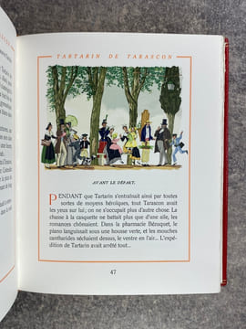 CONTES DU LUNDI. LETTRES DE MON MOULIN. TARTARIN DE TARASCON. ILLUSTRATIONS DE HENRY LEMARIE. . DAUDET ALPHONSE (1840-1897). 