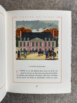 CONTES DU LUNDI. LETTRES DE MON MOULIN. TARTARIN DE TARASCON. ILLUSTRATIONS DE HENRY LEMARIE. . DAUDET ALPHONSE (1840-1897). 