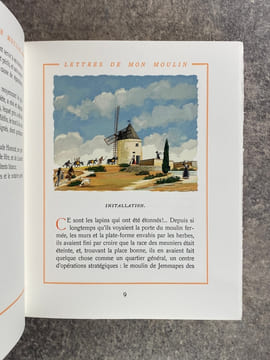 CONTES DU LUNDI. LETTRES DE MON MOULIN. TARTARIN DE TARASCON. ILLUSTRATIONS DE HENRY LEMARIE. . DAUDET ALPHONSE (1840-1897). 