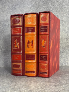 CONTES DU LUNDI. LETTRES DE MON MOULIN. TARTARIN DE TARASCON. ILLUSTRATIONS DE HENRY LEMARIE. . DAUDET ALPHONSE (1840-1897).