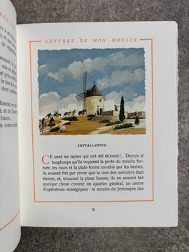 CONTES DU LUNDI. LETTRES DE MON MOULIN. TARTARIN DE TARASCON. ILLUSTRATIONS DE HENRY LEMARIE. . DAUDET ALPHONSE (1840-1897).