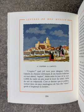 CONTES DU LUNDI. LETTRES DE MON MOULIN. TARTARIN DE TARASCON. ILLUSTRATIONS DE HENRY LEMARIE. . DAUDET ALPHONSE (1840-1897).