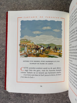 CONTES DU LUNDI. LETTRES DE MON MOULIN. TARTARIN DE TARASCON. ILLUSTRATIONS DE HENRY LEMARIE. . DAUDET ALPHONSE (1840-1897).