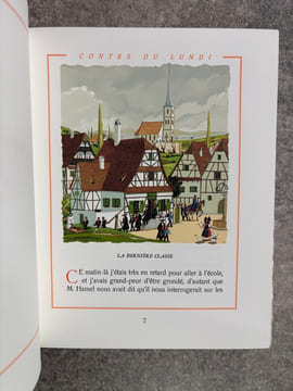 CONTES DU LUNDI. LETTRES DE MON MOULIN. TARTARIN DE TARASCON. ILLUSTRATIONS DE HENRY LEMARIE. . DAUDET ALPHONSE (1840-1897).