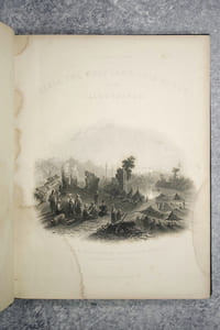 LA SYRIE, LA TERRE SAINTE, L'ASIE MINEURE, ETC. ILLUSTREES. UNE SERIE DE VUES DESSINEES D'APRES NATURE PAR W. H. BARTLETT, WILLIAM PURSER, &C. LES EXPLICATIONS DES GRAVURES PAR JOHN CARNE. TRADUIT DE L'ANGLAIS PAR ALEXANDRE SOSSON. PREMIERE PARTIE.