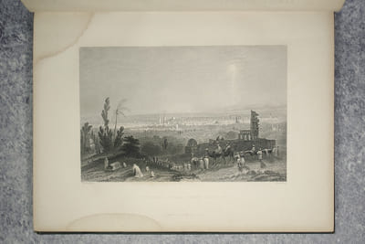 LA SYRIE, LA TERRE SAINTE, L'ASIE MINEURE, ETC. ILLUSTREES. UNE SERIE DE VUES DESSINEES D'APRES NATURE PAR W. H. BARTLETT, WILLIAM PURSER, &C. LES EXPLICATIONS DES GRAVURES PAR JOHN CARNE. TRADUIT DE L'ANGLAIS PAR ALEXANDRE SOSSON. PREMIERE PARTIE.