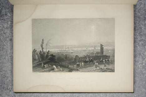 LA SYRIE, LA TERRE SAINTE, L'ASIE MINEURE, ETC. ILLUSTREES. UNE SERIE DE VUES DESSINEES D'APRES NATURE PAR W. H. BARTLETT, WILLIAM PURSER, &C. LES ...