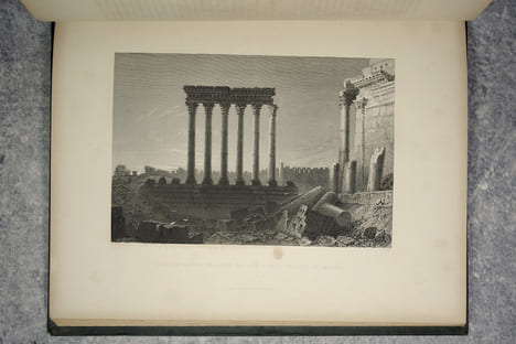 LA SYRIE, LA TERRE SAINTE, L'ASIE MINEURE, ETC. ILLUSTREES. UNE SERIE DE VUES DESSINEES D'APRES NATURE PAR W. H. BARTLETT, WILLIAM PURSER, &C. LES ...