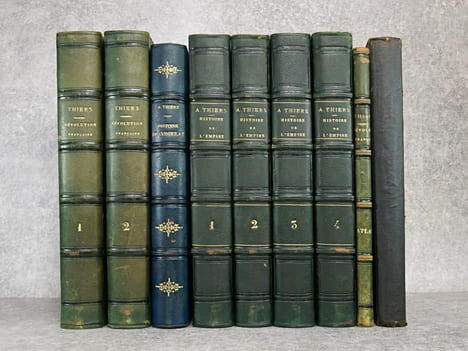 HISTOIRE DE LA REVOLUTION FRANCAISE. NOUVELLE EDITION. DESSINS PAR YAN' DARGENT. PARIS. FURNE ET CIE. 1865-1866. HISTOIRE DU CONSULAT. EDITION ...