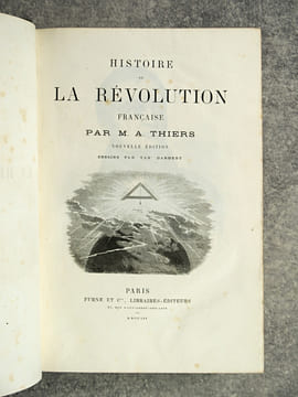 HISTOIRE DE LA REVOLUTION FRANCAISE. NOUVELLE EDITION. DESSINS PAR YAN' DARGENT. PARIS. FURNE ET CIE. 1865-1866. HISTOIRE DU CONSULAT. EDITION ...