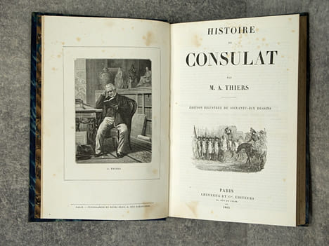 HISTOIRE DE LA REVOLUTION FRANCAISE. NOUVELLE EDITION. DESSINS PAR YAN' DARGENT. PARIS. FURNE ET CIE. 1865-1866. HISTOIRE DU CONSULAT. EDITION ...