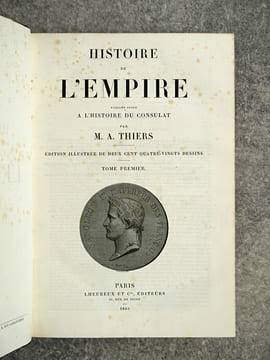 HISTOIRE DE LA REVOLUTION FRANCAISE. NOUVELLE EDITION. DESSINS PAR YAN' DARGENT. PARIS. FURNE ET CIE. 1865-1866. HISTOIRE DU CONSULAT. EDITION ...