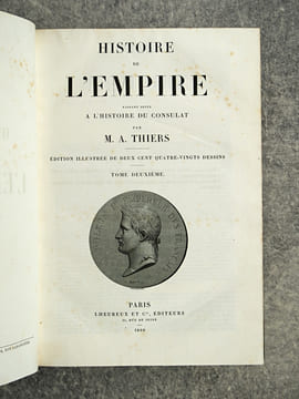 HISTOIRE DE LA REVOLUTION FRANCAISE. NOUVELLE EDITION. DESSINS PAR YAN' DARGENT. PARIS. FURNE ET CIE. 1865-1866. HISTOIRE DU CONSULAT. EDITION ...