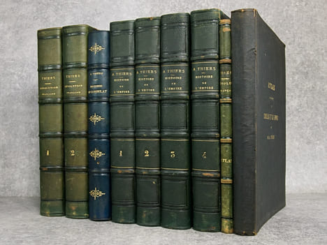 HISTOIRE DE LA REVOLUTION FRANCAISE. NOUVELLE EDITION. DESSINS PAR YAN' DARGENT. PARIS. FURNE ET CIE. 1865-1866. HISTOIRE DU CONSULAT. EDITION ...