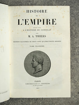 HISTOIRE DE LA REVOLUTION FRANCAISE. NOUVELLE EDITION. DESSINS PAR YAN' DARGENT. PARIS. FURNE ET CIE. 1865-1866. HISTOIRE DU CONSULAT. EDITION ...